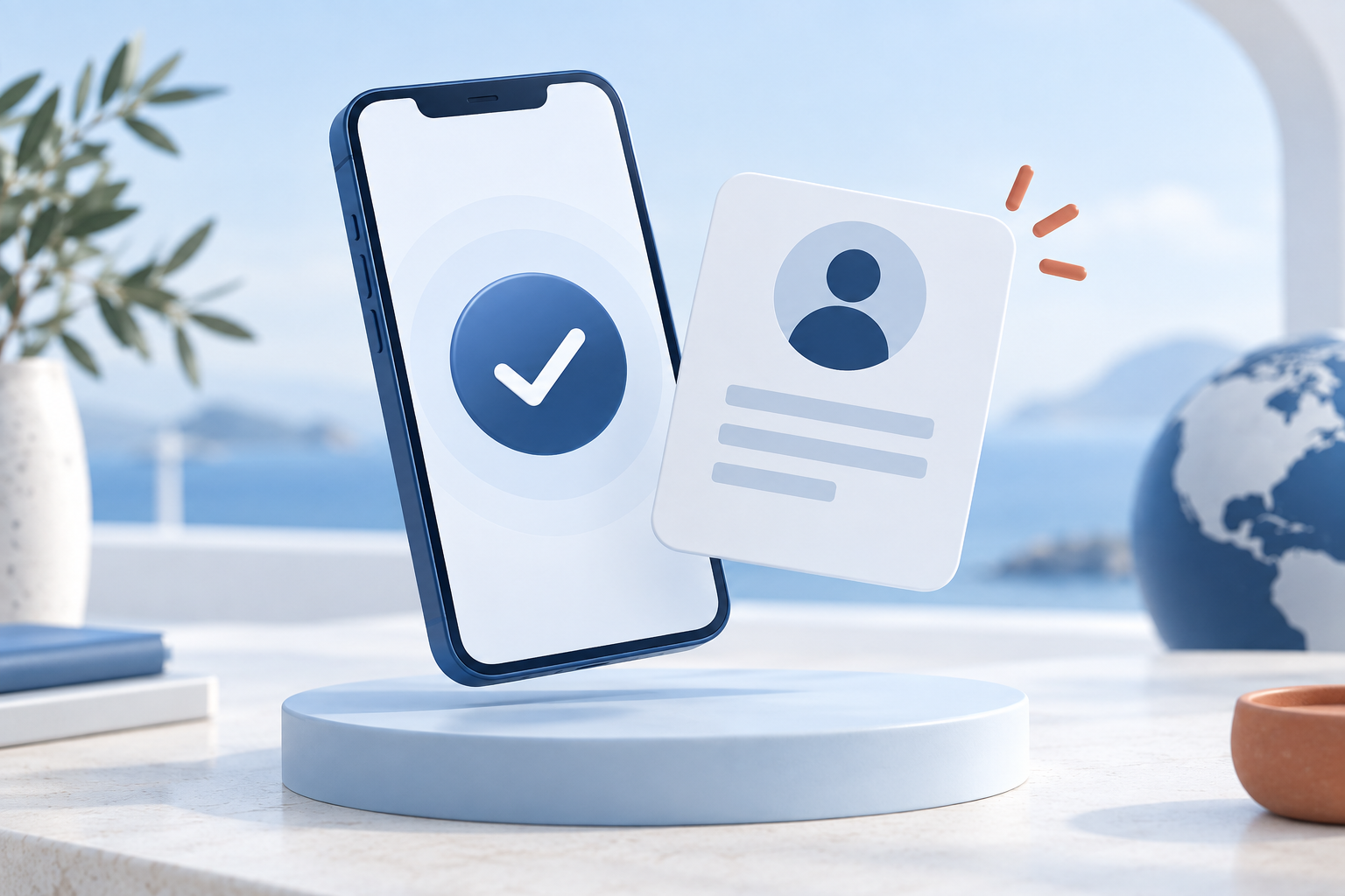 Smartphone and profile verification